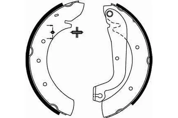 Brake Shoe Set TRW Braking 