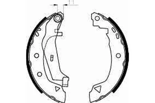 Brake Shoe Set TRW Braking 