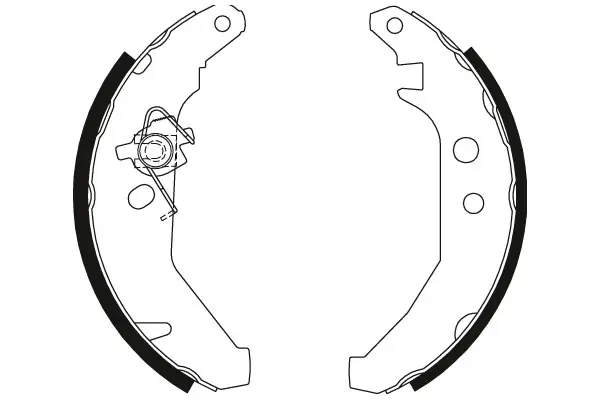 Brake Shoe Set TRW Braking 