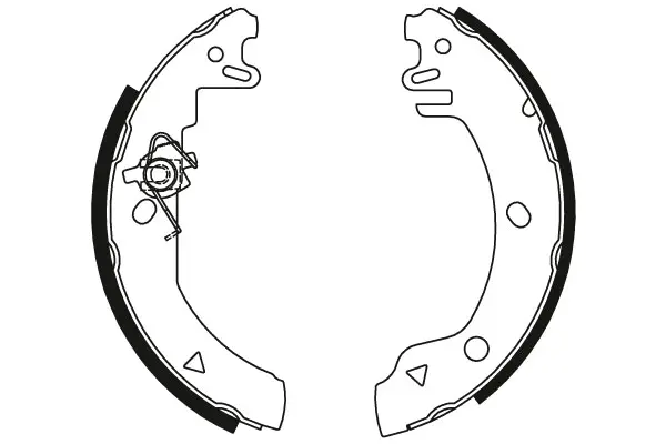 Brake Shoe Set TRW Braking 