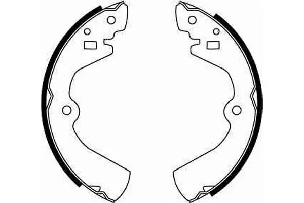 Brake Shoe Set TRW Braking 