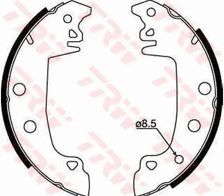 Brake Shoe Set TRW Braking 