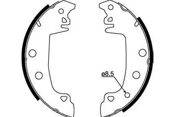 Brake Shoe Set TRW Braking 