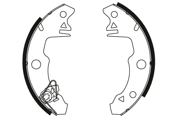 Brake Shoe Set TRW Braking 