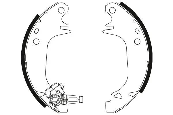 Brake Shoe Set TRW Braking 