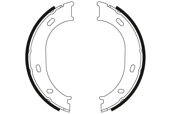 Brake Shoe Set, parking brake TRW Braking 