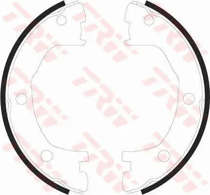 Brake Shoe Set, parking brake TRW Braking 