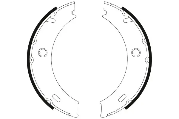 Brake Shoe Set, parking brake TRW Braking 