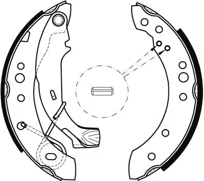 Brake Shoe Set TRW Braking 