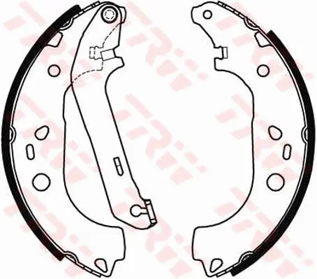 Brake Shoe Set TRW Braking 
