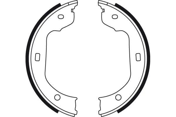 Brake Shoe Set, parking brake TRW Braking 