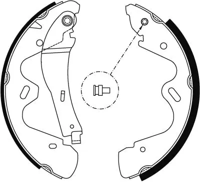 Brake Shoe Set TRW Braking 