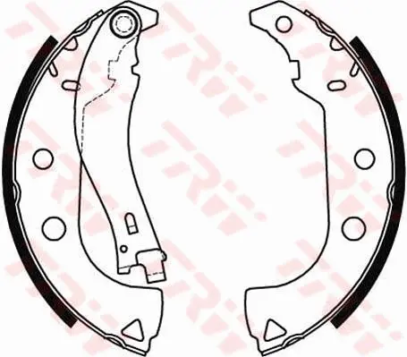 Brake Shoe Set TRW Braking 