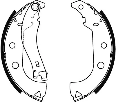 Brake Shoe Set TRW Braking 
