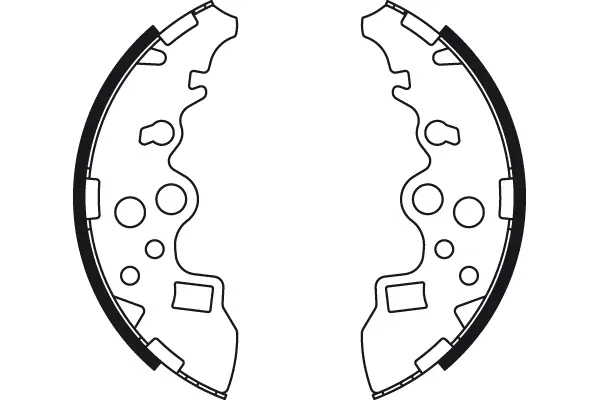 Brake Shoe Set TRW Braking 