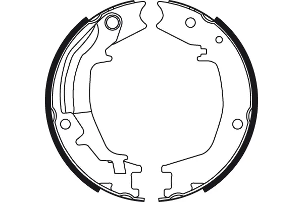 Brake Shoe Set, parking brake TRW Braking 