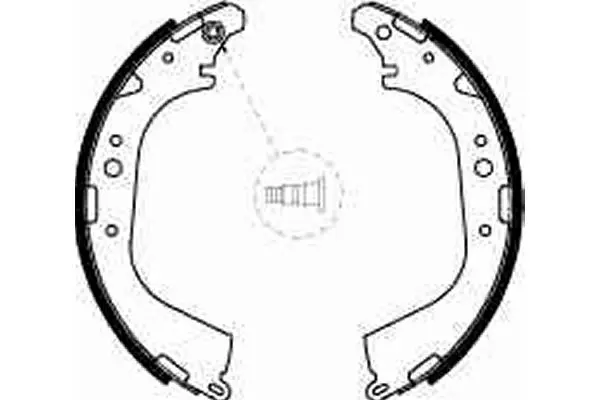 Brake Shoe Set TRW Braking 