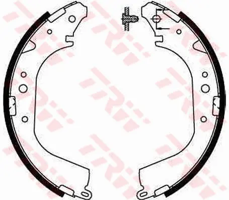 Brake Shoe Set TRW Braking 