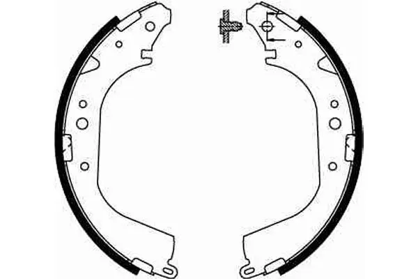 Brake Shoe Set TRW Braking 
