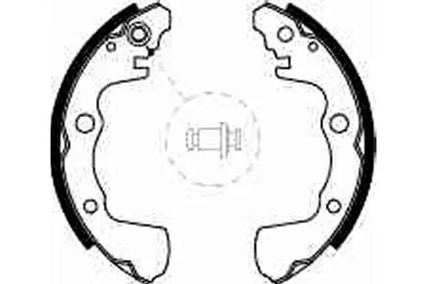 Brake Shoe Set TRW Braking 