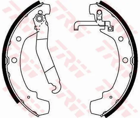 Brake Shoe Set TRW Braking 