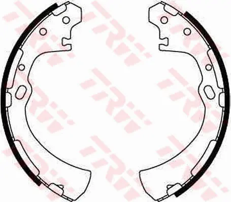 Brake Shoe Set TRW Braking 