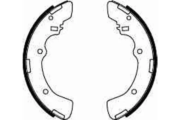 Brake Shoe Set TRW Braking 