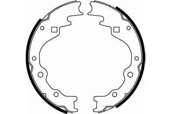 Brake Shoe Set TRW Braking 