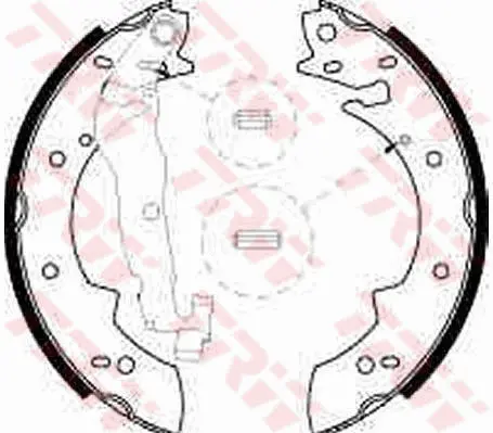 Brake Shoe Set TRW Braking 