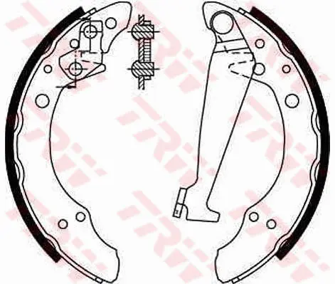 Brake Shoe Set TRW Braking 