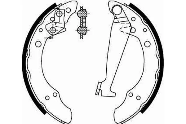 Brake Shoe Set TRW Braking 