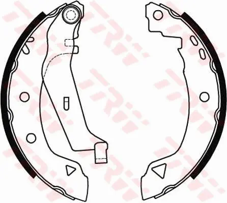 Brake Shoe Set TRW Braking 