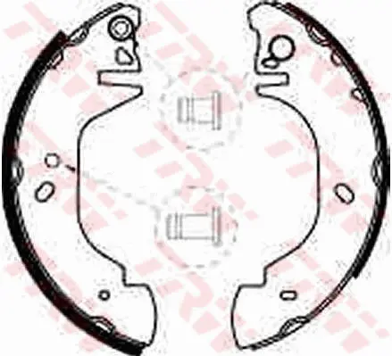 Brake Shoe Set TRW Braking 