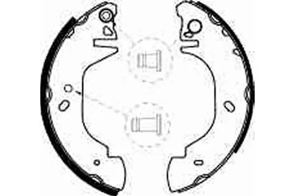 Brake Shoe Set TRW Braking 