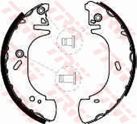 Brake Shoe Set TRW Braking 