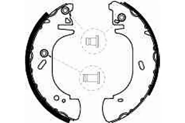 Brake Shoe Set TRW Braking 