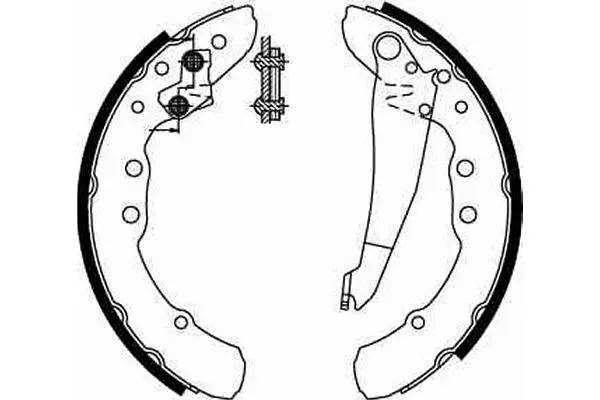 Brake Shoe Set TRW Braking 