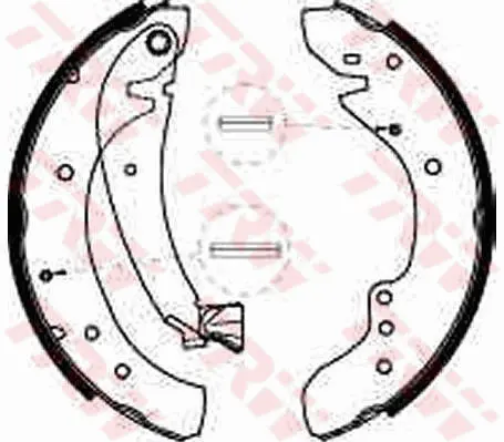 Brake Shoe Set TRW Braking 