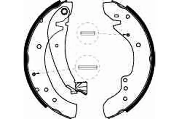 Brake Shoe Set TRW Braking 