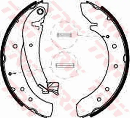 Brake Shoe Set TRW Braking 
