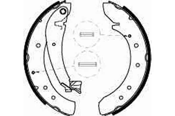 Brake Shoe Set TRW Braking 