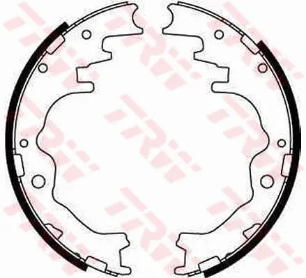 Brake Shoe Set TRW Braking 