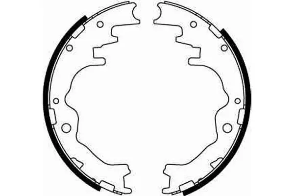 Brake Shoe Set TRW Braking 