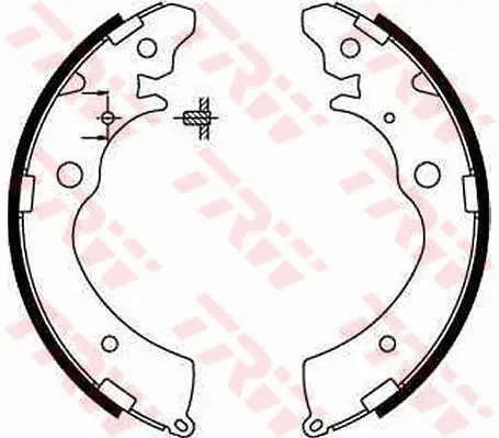 Brake Shoe Set TRW Braking 