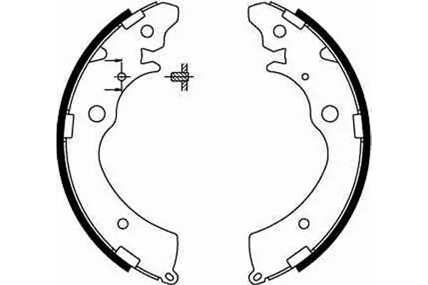Brake Shoe Set TRW Braking 