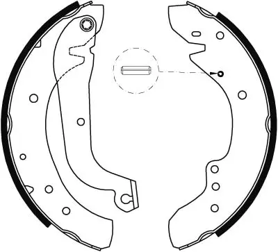 Brake Shoe Set TRW Braking 