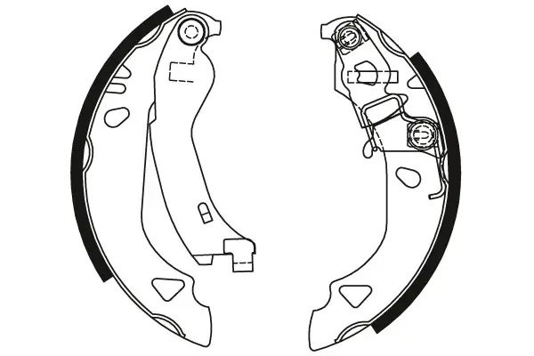 Brake Shoe Set TRW Braking 