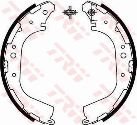 Brake Shoe Set TRW Braking 