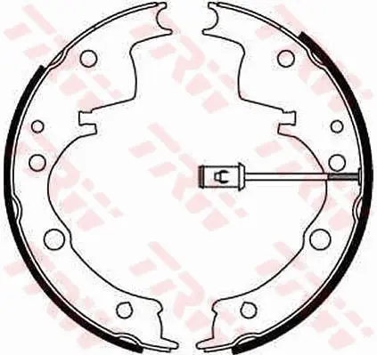 Brake Shoe Set TRW Braking 