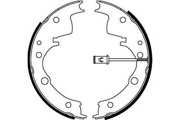 Brake Shoe Set TRW Braking 